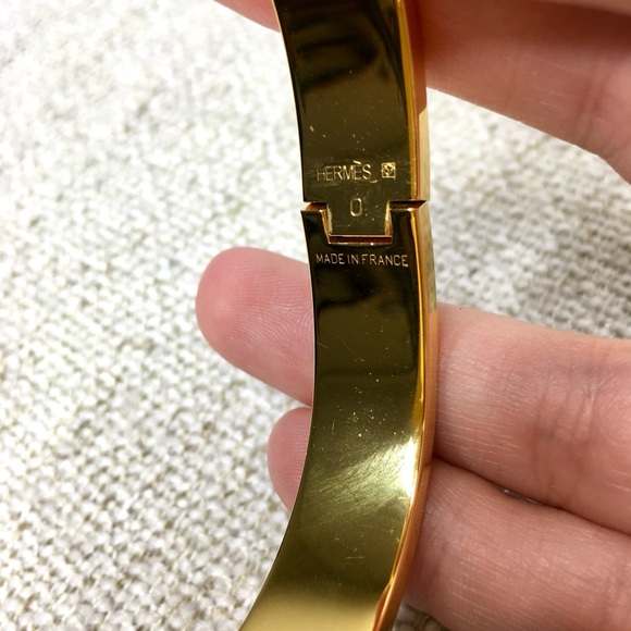 authentic HERMES Enamel Clic Clac H bracelet PM size - Picture 9 of 16